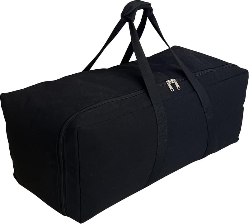 Heavy Duty Extra Large Canvas Duffle Bag for Sports and Camping
