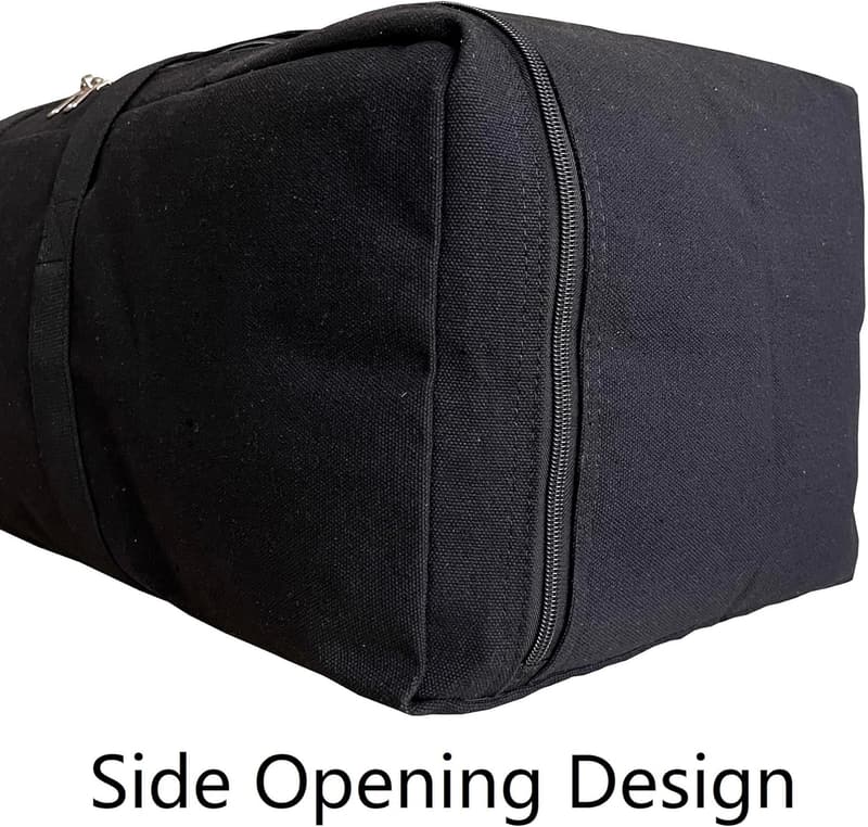 Heavy Duty Extra Large Canvas Duffle Bag for Sports and Camping