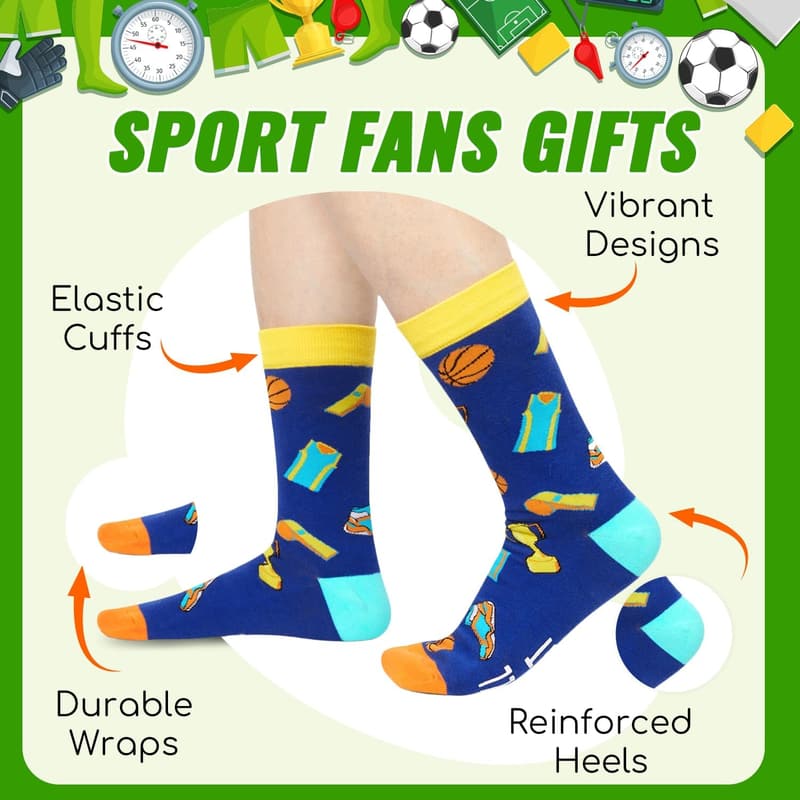 Sports Gifts for Soccer and Basketball Lovers - Fun Stocking Stuffers