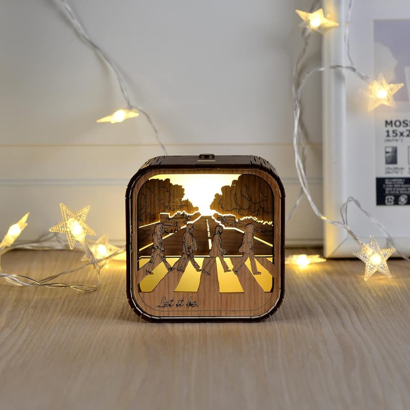 Vintage Wooden Music Box - Handmade