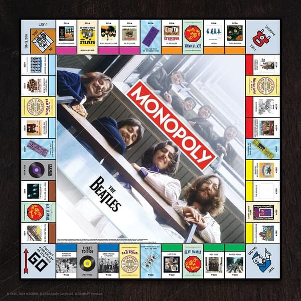 The Beatles Monopoly: Official Collectible Game for 2-6 Players