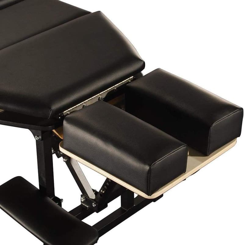 Portable Chiropractic Table with Adjustable Drops - Charcoal