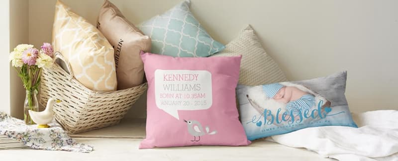 Personalized Anniversary Pillowcases for Couples, 20 x 20 inch