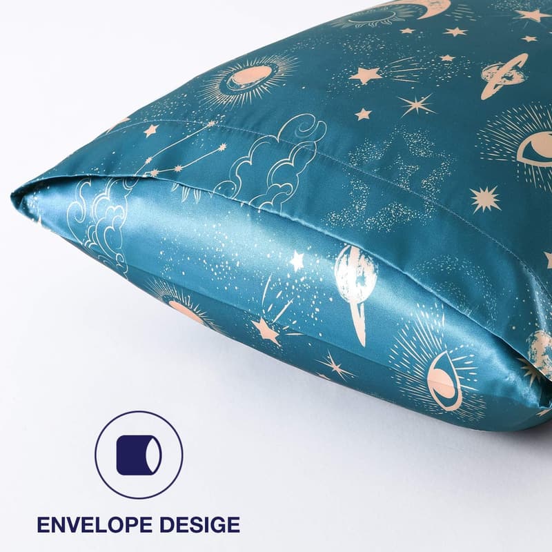 Satin Body Pillowcase for Hair, Super Soft & Silky (20x54 inches)