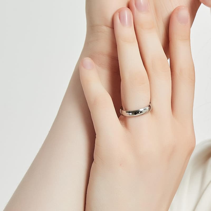 Stainless Steel Comfort Fit Wedding Bands for Men & Women