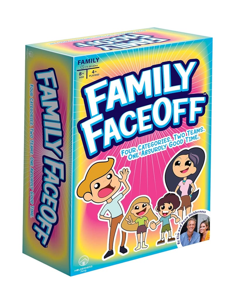 Rainy Day Family Faceoff Game - Fun Active Challenge