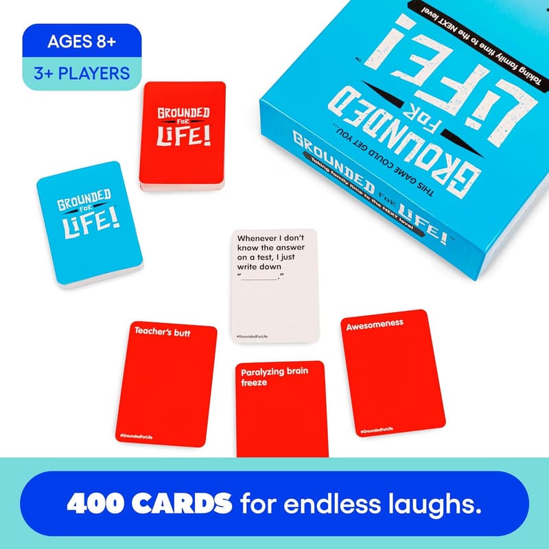 Family Game Night: WHAT DO YOU MEME? Grounded for Life Card Game