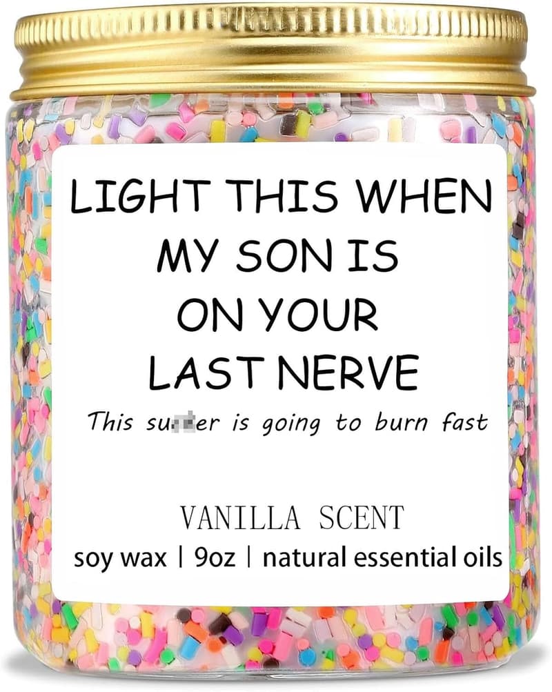 Funny Scented Candle for Daughter-in-Law - Perfect Gift