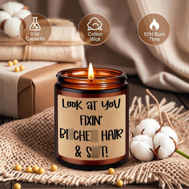 Hair Stylist Candle - Perfect Gift for Mother's Day or Birthday