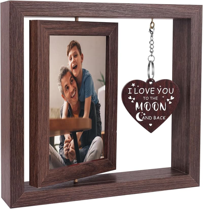 Valentine's Day Picture Frame Gift for Dad (4x6)