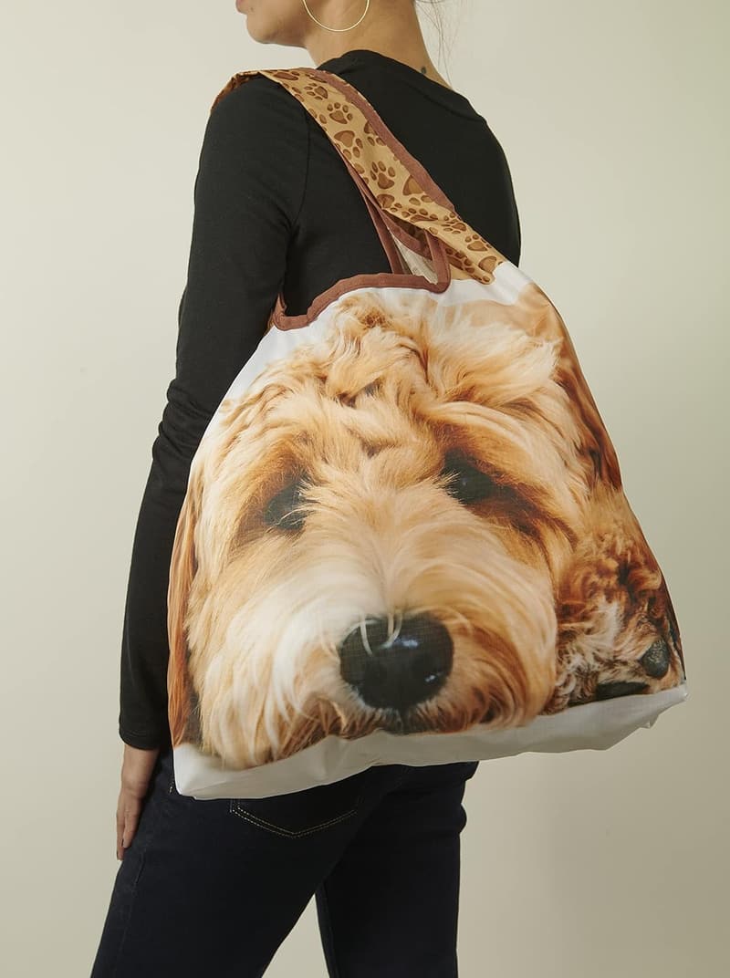 Reusable Tote Bag - Vibrant, Washable with Large Handles