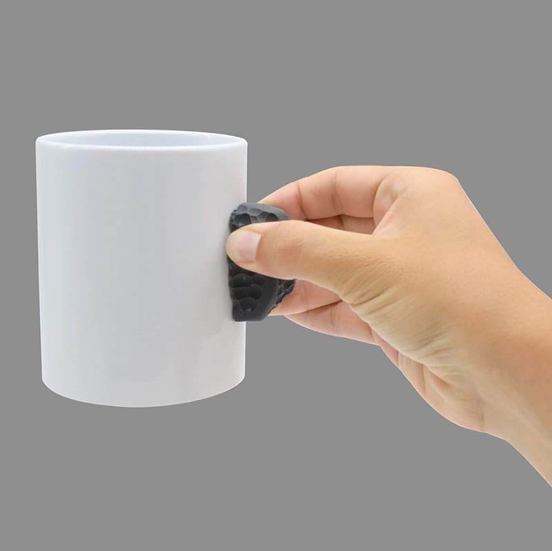 Climbing Mug Evo - Grip Cup for Rock Climbers, Black