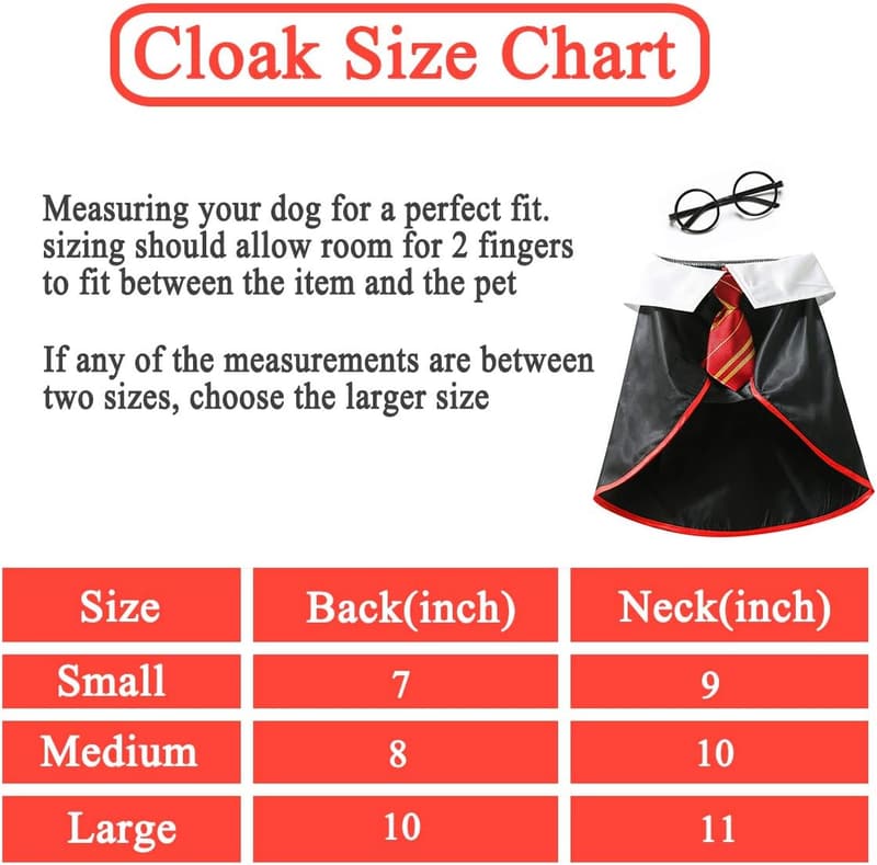Halloween Wizard Cat Costume for Small Dogs - Cute Puppy Shirt