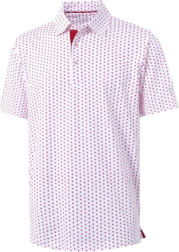 Men's Moisture-Wicking Golf Polo Shirt