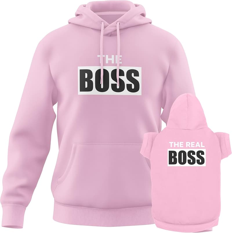 Matching Dog & Owner Hoodies - 