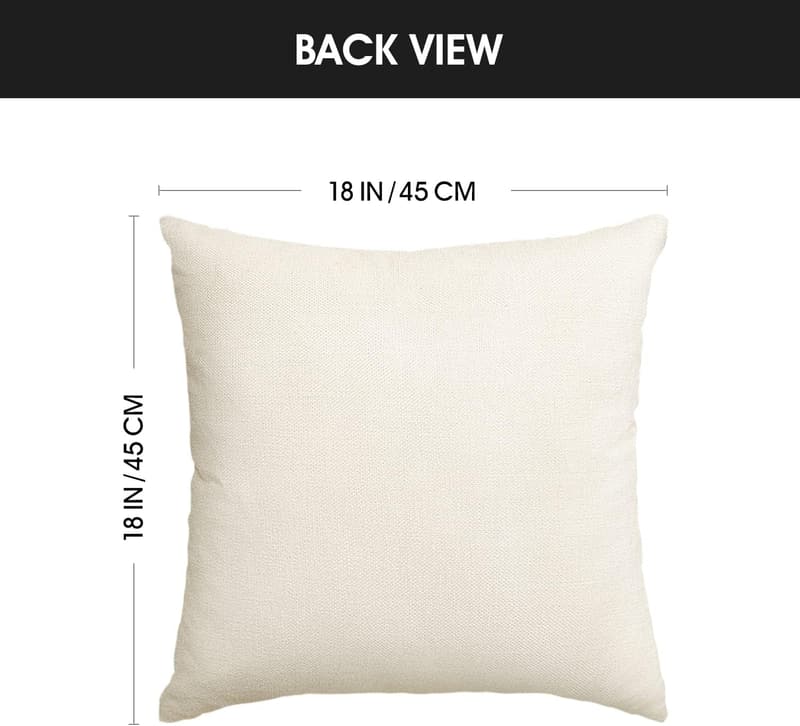 Christmas Throw Pillow Cover for Sister, 18x18 Inch