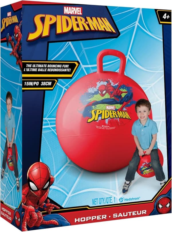 Kids Marvel Spiderman 15-Inch Hopper Ball