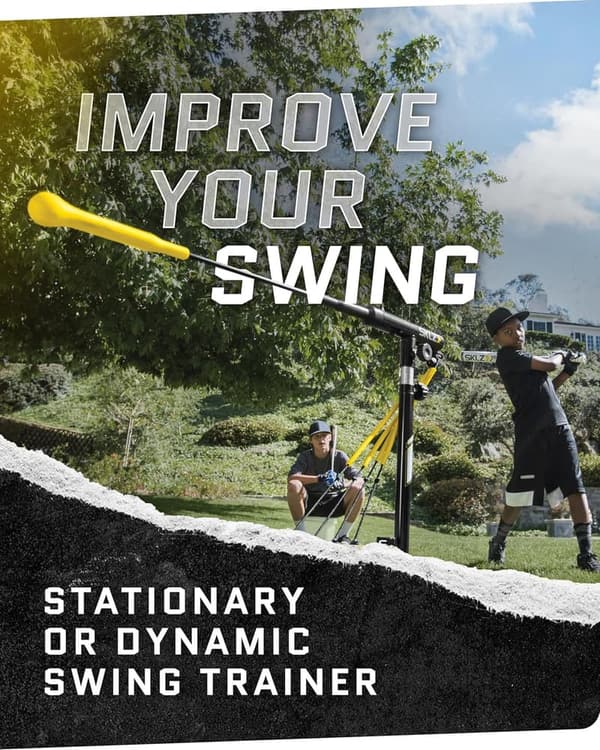 Baseball & Softball Batting Trainer - Durable Swing Arm System