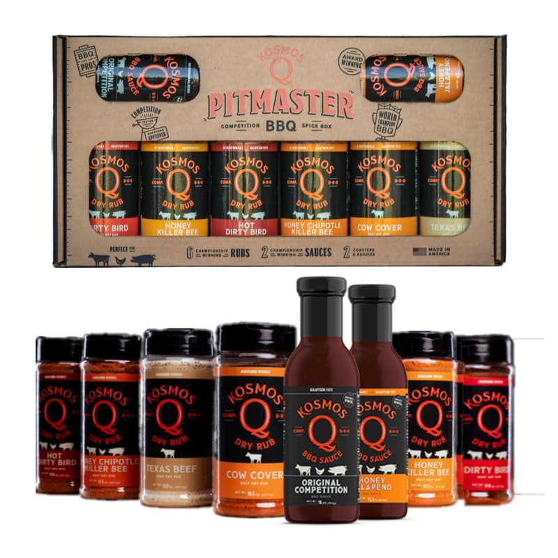 Father's Day BBQ Sauce & Seasoning Gift Set - 8-Piece Sampler