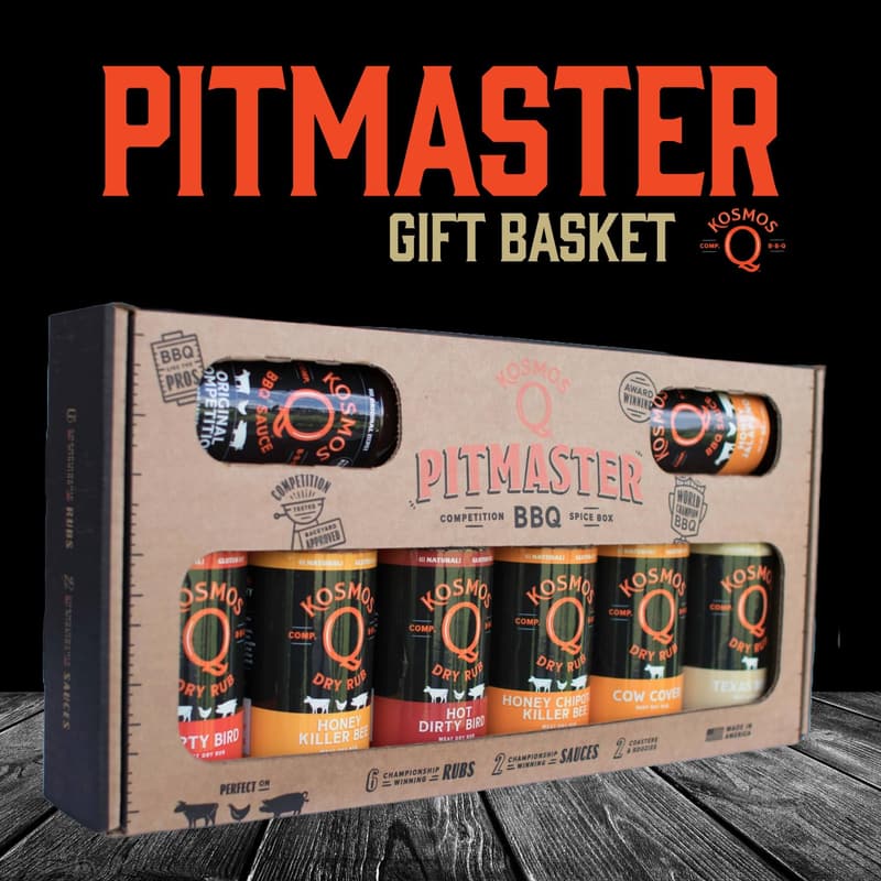 Father's Day BBQ Sauce & Seasoning Gift Set - 8-Piece Sampler