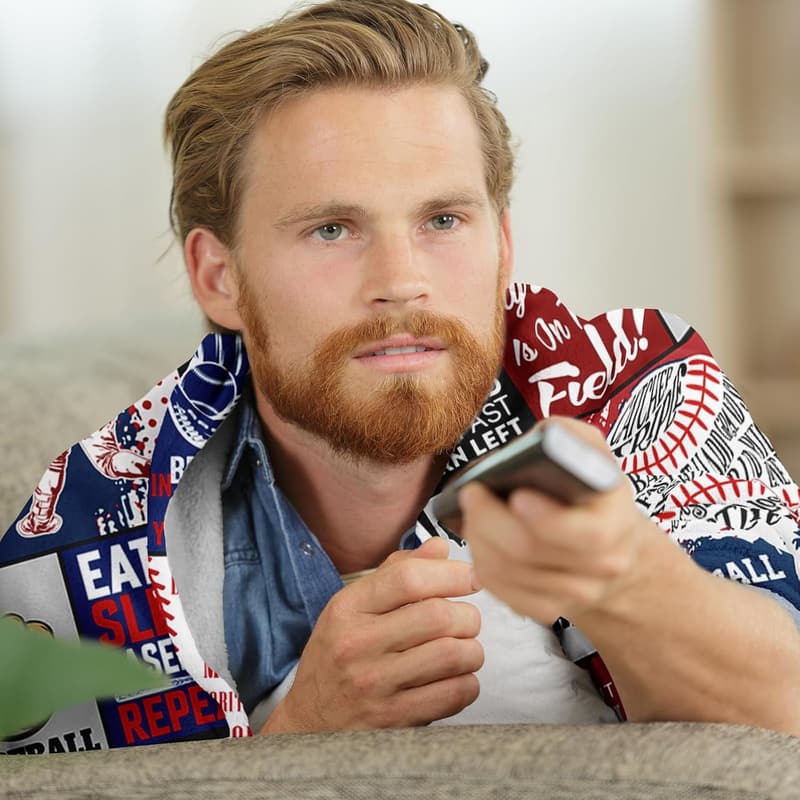 Baseball Gifts for Boys 8-12 - Unique Coach Blankets 50