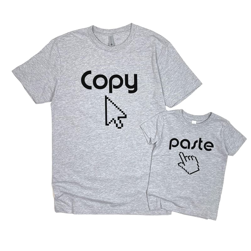Father's Day Matching Shirts for Dad and Son
