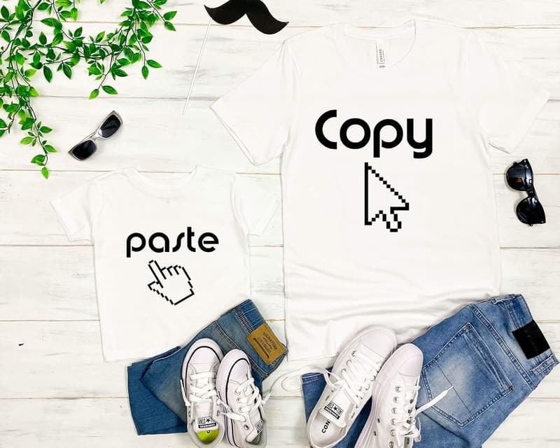 Father's Day Matching Shirts for Dad and Son