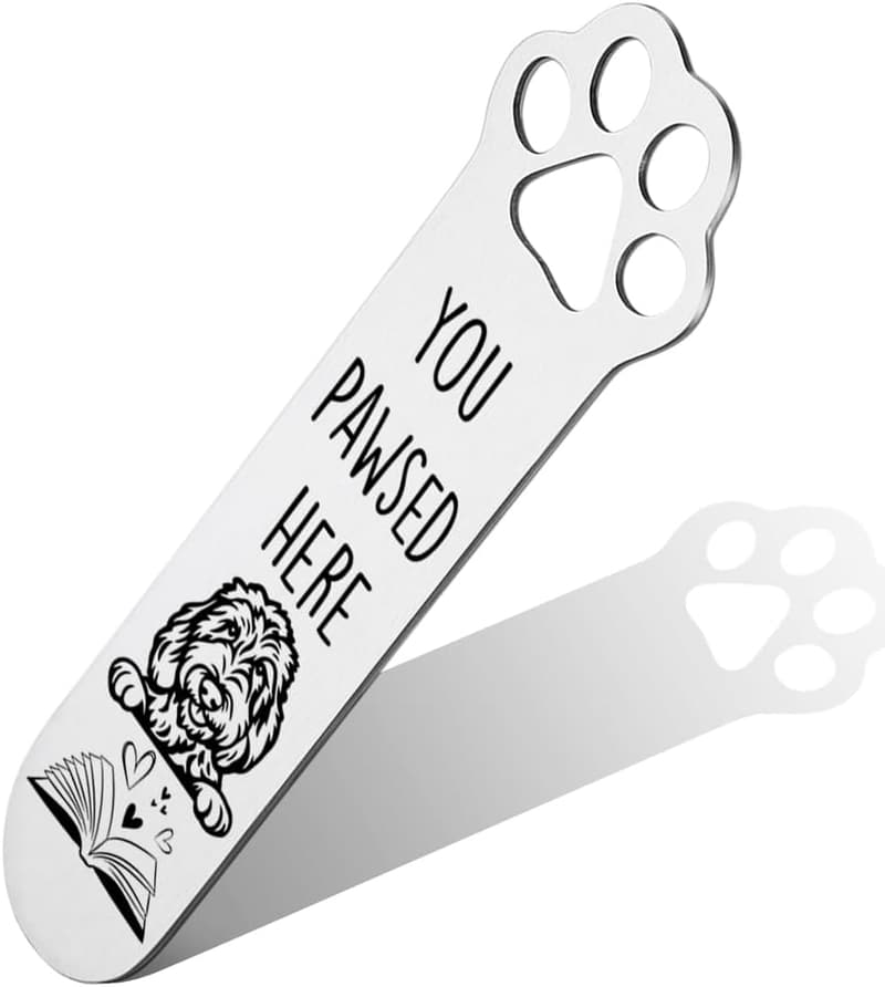Goldendoodle Dog Bookmark for Dog Lovers and Bookworms