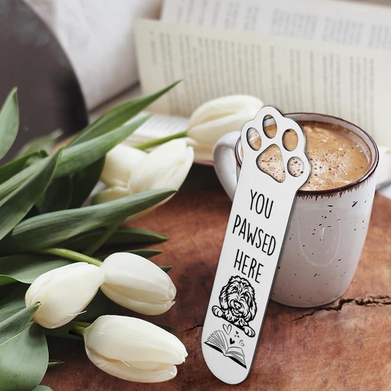 Goldendoodle Dog Bookmark for Dog Lovers and Bookworms