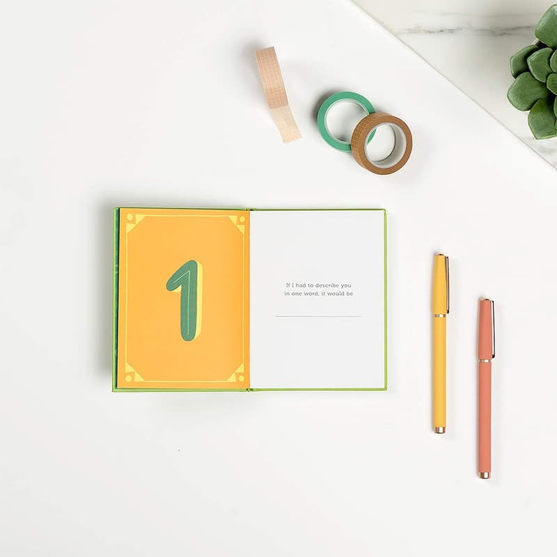 Fill-in-the-Blank Gift Journal for Dad