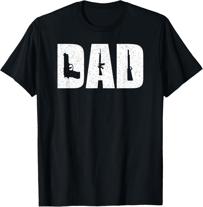 Vintage Guns Collection T-Shirt for Dad