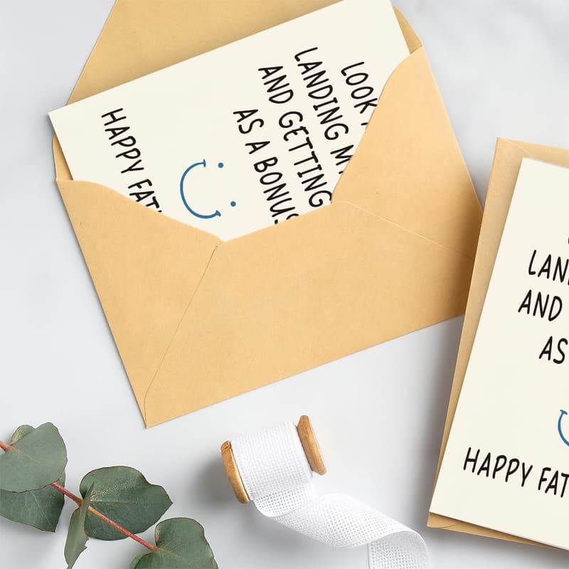 Father's Day Funny Card & Gift for Dad