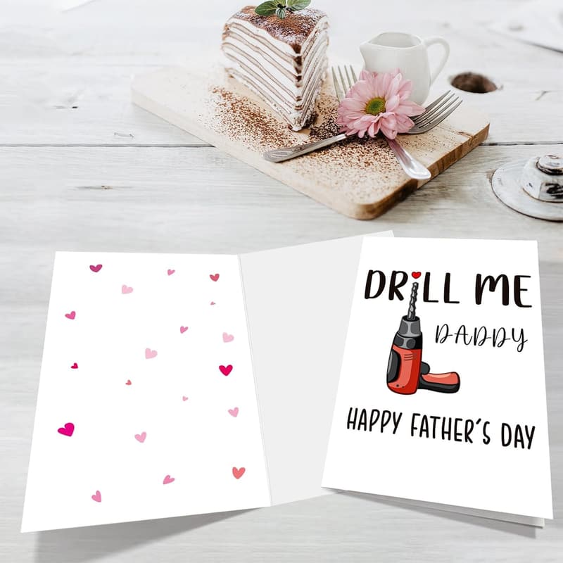 Naughty Father's Day Card for Him - DILF Daddy Humor