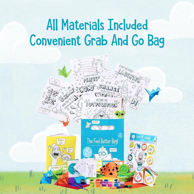 Get Well Soon Gift Basket for Kids – 25+ Fun Activities