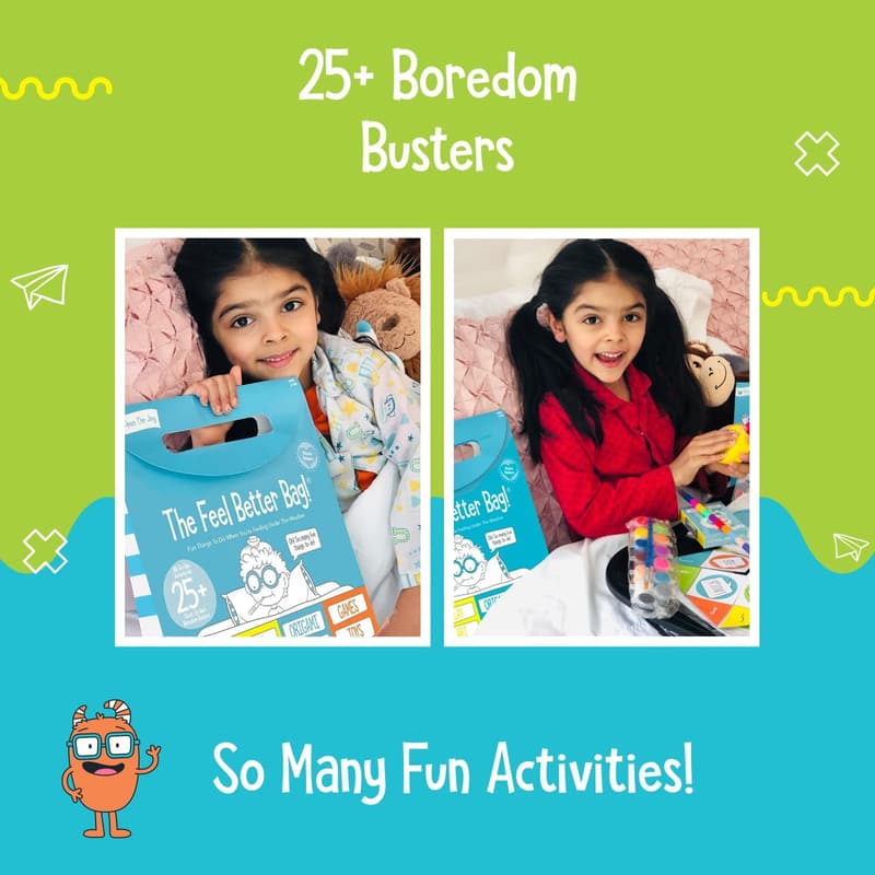 Get Well Soon Gift Basket for Kids – 25+ Fun Activities