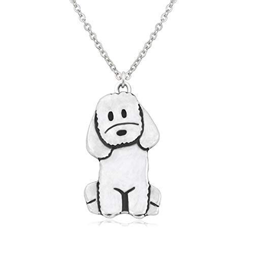 Goldendoodle Charm Necklace for Dog Lovers