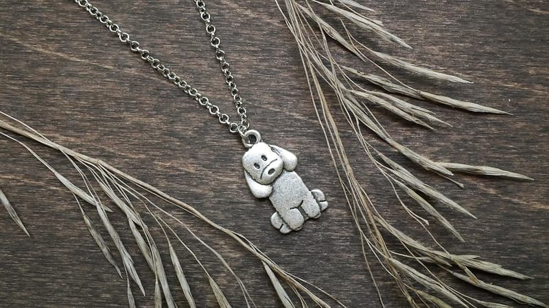 Goldendoodle Charm Necklace for Dog Lovers