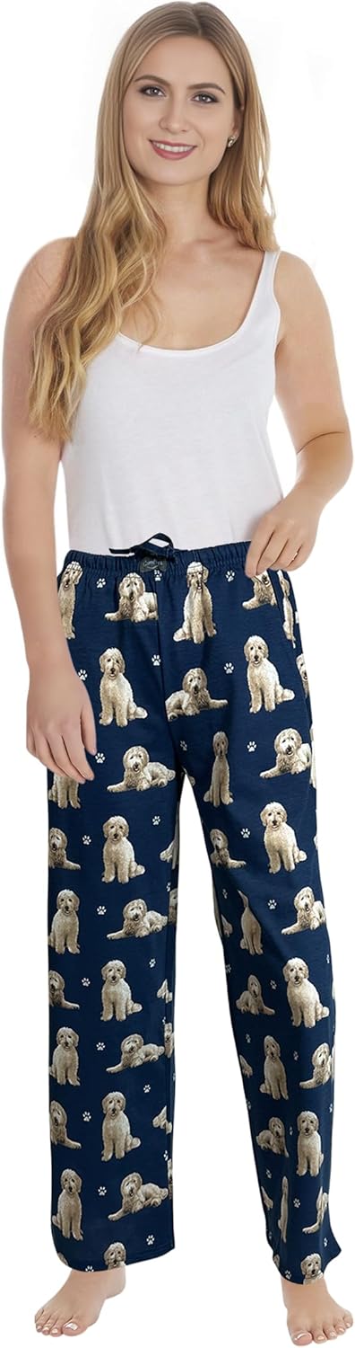 Pet Lover Lounge Pants - Cotton Blend, Comfort Fit, 27 Breeds