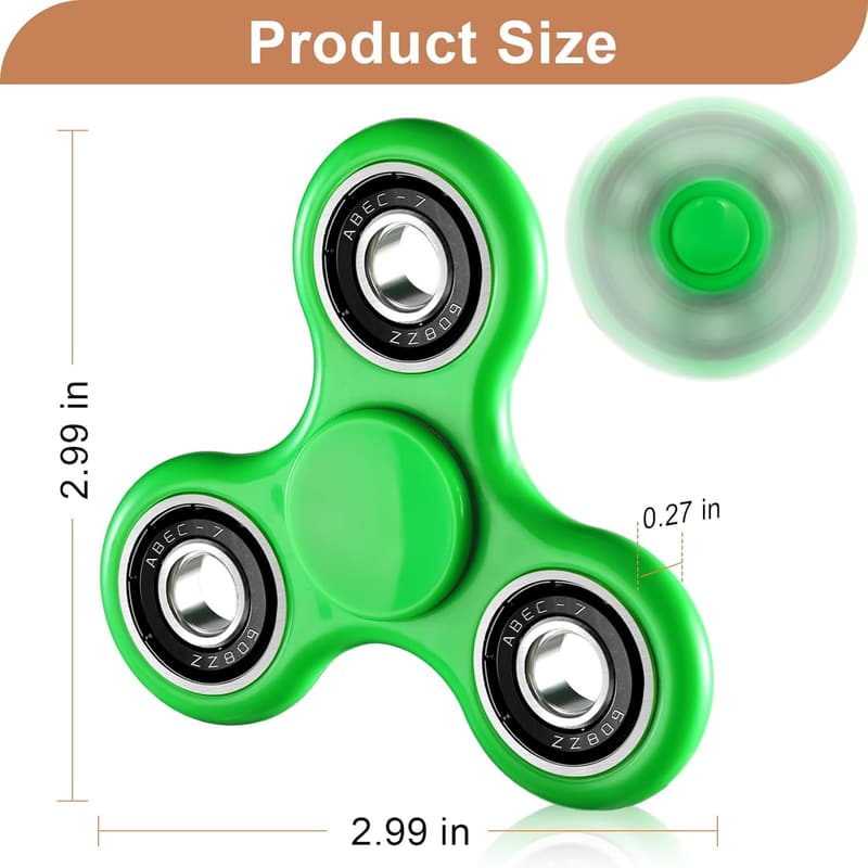 Fidget Spinner Toy for Kids & Adults - Anxiety Relief Gift