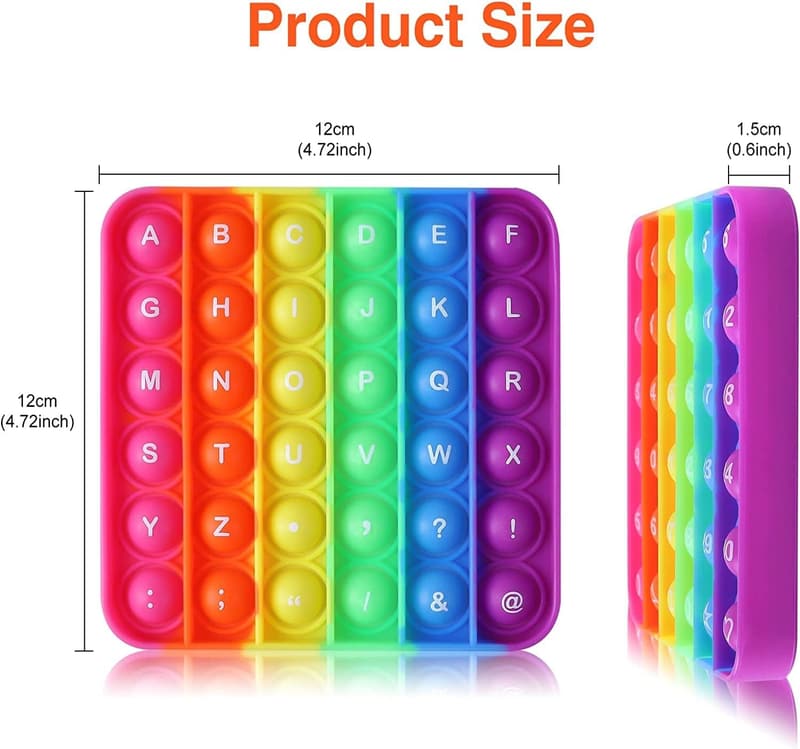 Educational Fidget Toy Set for Stress Relief and Learning