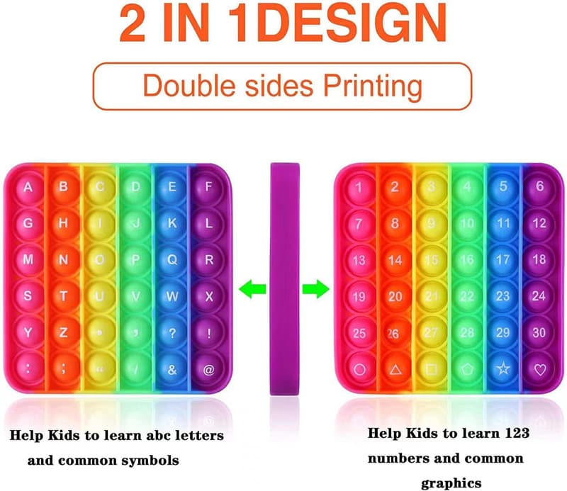 Educational Fidget Toy Set for Stress Relief and Learning