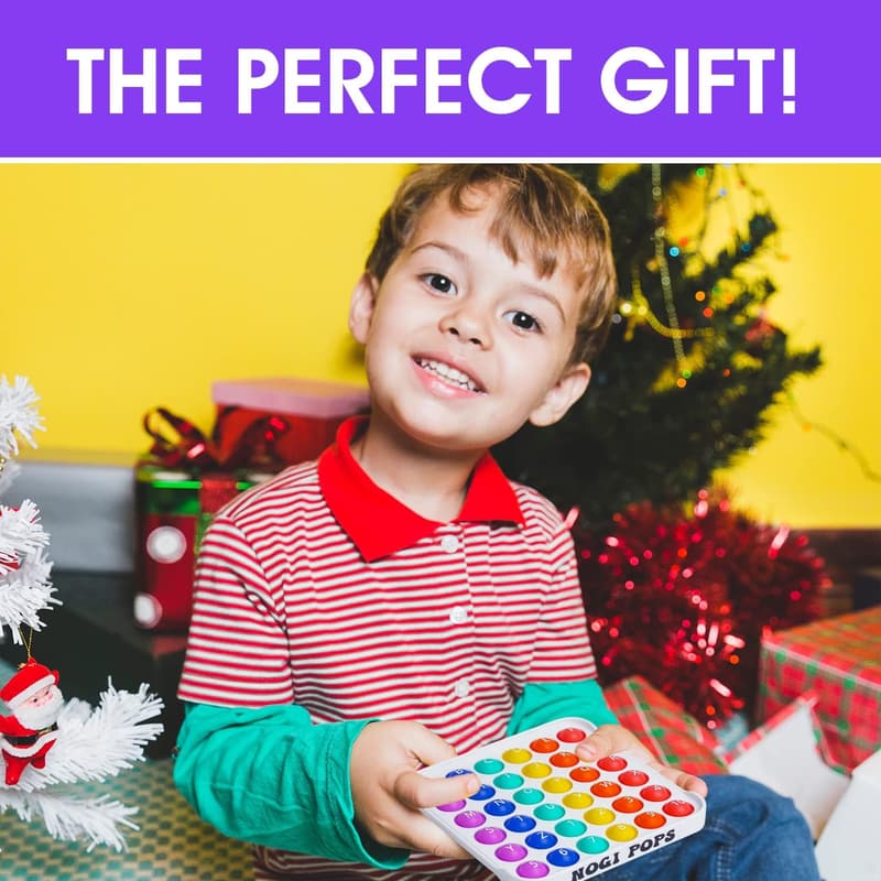Educational Pop It Fidget Toy for Toddlers and Kids