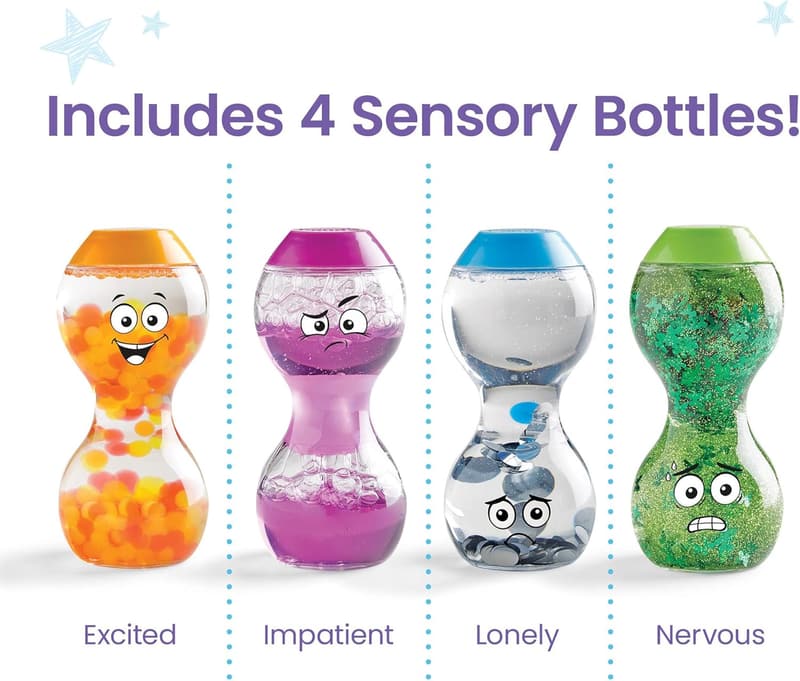 Toddler Sensory Bottles for Emotional Learning and Calmness