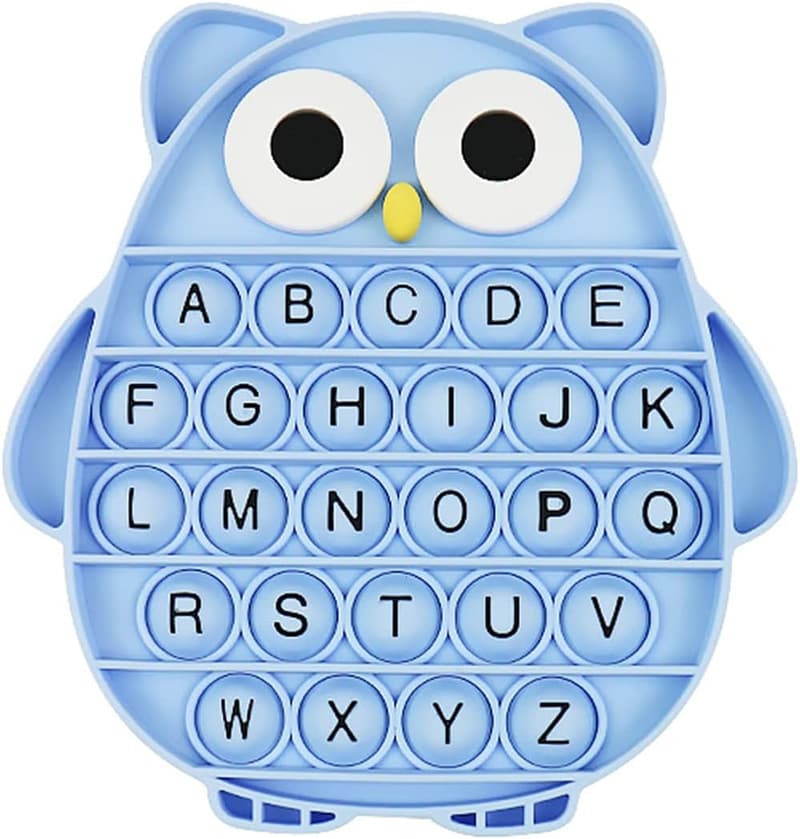 Educational Owl-Shaped Sensory Fidget Toy for Kids