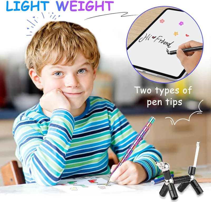 Magnetic Fidget Toys for Boys & Girls Ages 8-12 - Ideal Birthday Gift
