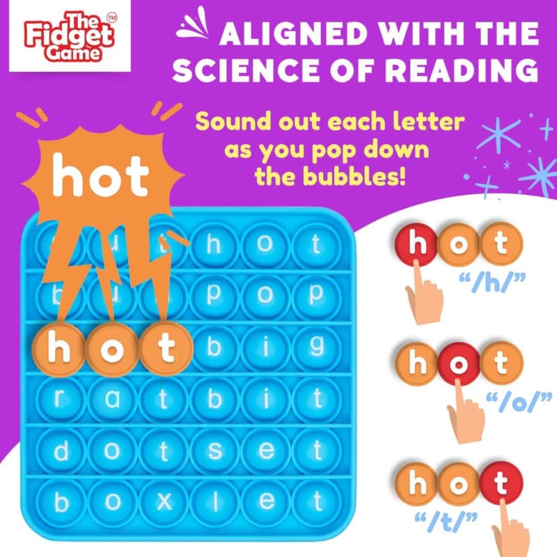 Multisensory Phonics Game for Pre-K to 1st Grade