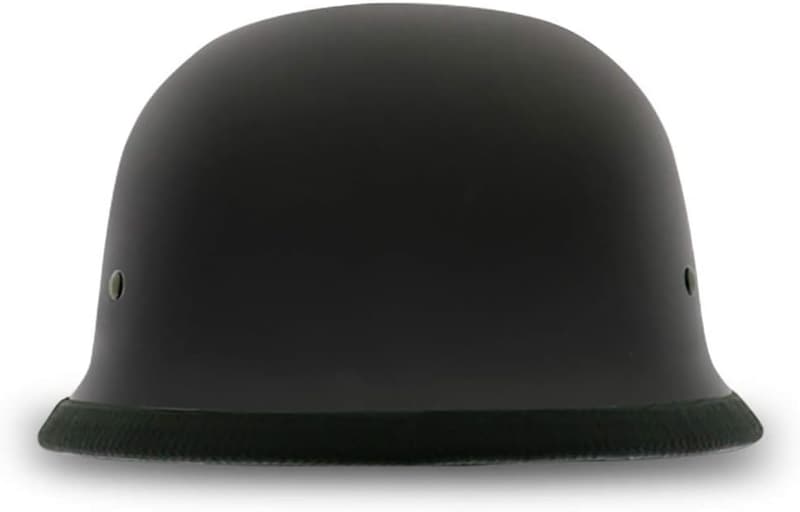 German Style Novelty Motorcycle Helmet - Classic Design, Padded Liner