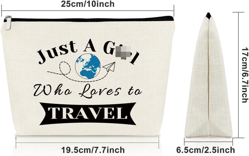 Travel Makeup Bag for Women - Perfect Gift for Travelers