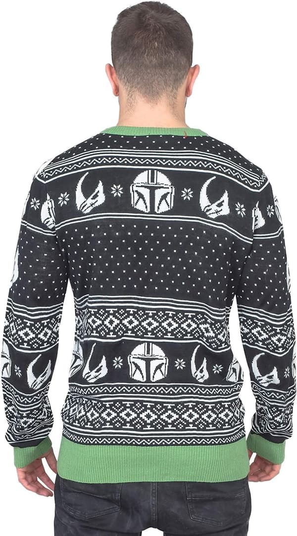 Baby Yoda Ugly Christmas Sweater for Kids
