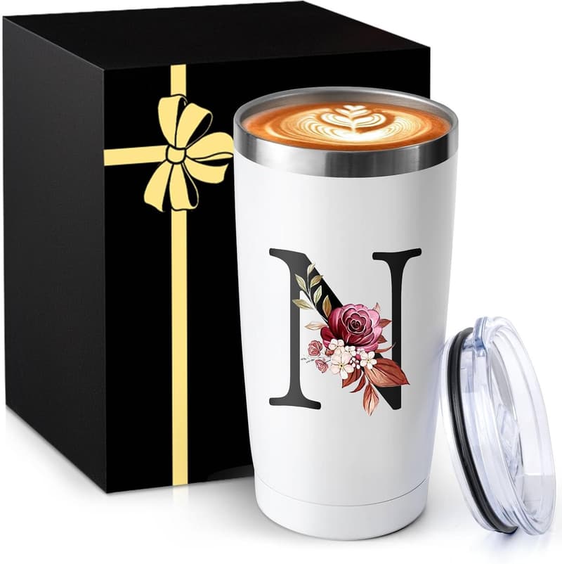 Anniversary 20 Oz Insulated Travel Mug for Women